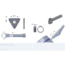 DED.0070.00/CN45F beszúrólapka