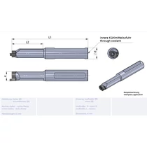 R614.A016.3ST Minicut furatkés tartó homlokbeszúró betéthez