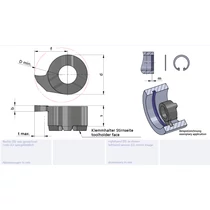 LS016.0415/K10F Minicut keményfém beszúró furatkés betét