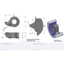RS16.1423.11/AL41F Minicut keményfém betét belső menetesztergáláshoz