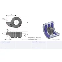LS09.1015.01/AL41F Minicut keményfém betét belső menetesztergáláshoz