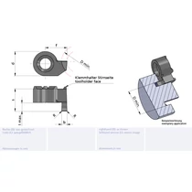 LS014.1215.02/K10F Minicut keményfém homlokbeszúró betét