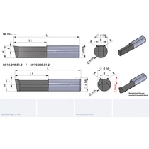 NP10.410.05.3/AL41F üregelő betét