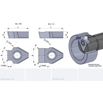 NPV.080D.02/AL41F üregelő lapka