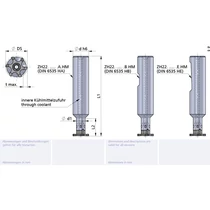 ZH22.1612.85.E.HM cserélhetőfejes keményfém marószár HE