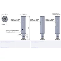 ZH28.U1514.60.B.HM cserélhetőfejes keményfém marószár HB