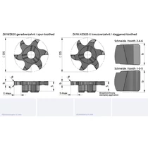 Z618.0300.02/AL41F B=3.00 cserélhető beszúrófej