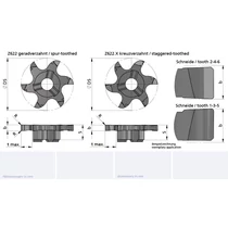 Z622.X250.02/AL41F B=2.5 cserélhető beszúrófej