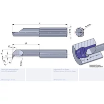 L047.4-20/CN45F Ultramini keményfém furatkés betét