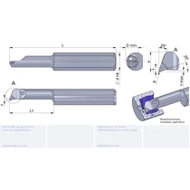 LP50.20.5-10/P04C Ultramini carbide boring insert