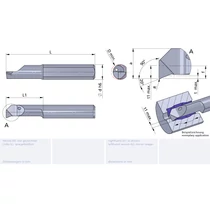 RP90.4-10/P04C Ultramini carbide boring insert