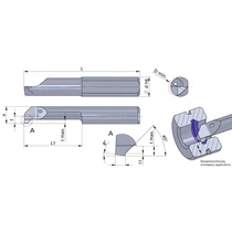 RP70.4-10/P04C Ultramini keményfém beszúró és élletörő betét