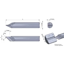 R52P.0060-15/P04C Ultramini keményfém élletörő betét