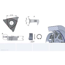 514.0130.00 beszúrólapka Seeger-gyűrűkhöz