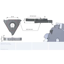 R510.0317/AL41F tárcsamaró lapka