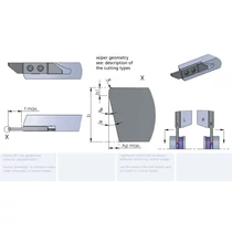 RZW20.20101515/P18C esztergalapka hosszesztergához