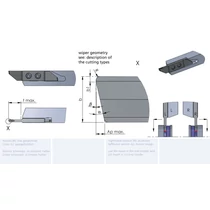 RZW22.20101515/K10F esztergalapka hosszesztergához