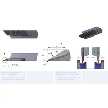 RZW40.32116108/K10F esztergalapka hosszesztergához