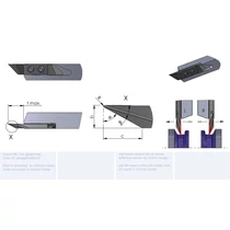 RZW41.32116175/K10F esztergalapka hosszesztergához