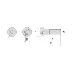 Imagine 2/2 - AKV-10-M6X14 Csavar