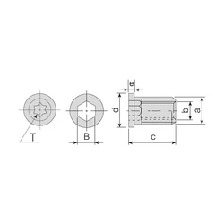 Imagine 2/2 - AAV-08-M3.5X8 Csavar