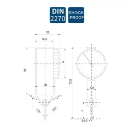 Kép 2/2 - 5221-1129 Szögtapintós mérőóra 0