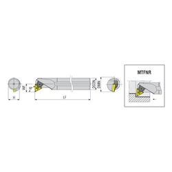Kép 2/2 - S50V MTFNR 22 furatkés