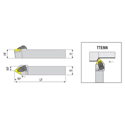 Kép 2/2 - TTENN 3232 P16 esztergakés