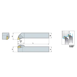 Kép 2/2 - WTXNR 2020 K16 esztergakés