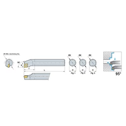 Kép 2/2 - A16M SCLCR 09 furatkés