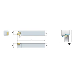Kép 2/2 - SSBCR 1616 H09 esztergakés
