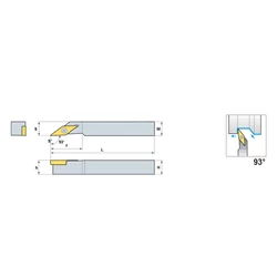 Kép 2/2 - SVJCR 1212 X11A esztergakés