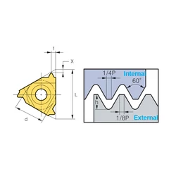 Kép 2/2 - IR16-09 UN  PC130 menetlapka