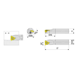 Kép 2/2 - TIL S40T 27 belső menetkés