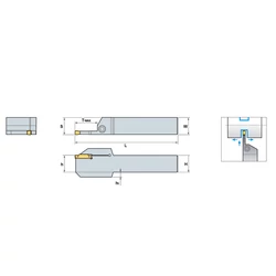 Kép 2/2 - EGEHL 2525-2-T14 esztergakés