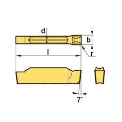 Kép 2/2 - KGGN 300S-02-R PC5300 váltólapka