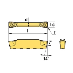 Kép 2/2 - KGMI 300-04-T PC5300 váltólapka