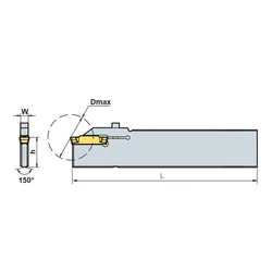 Kép 2/2 - KGTB 8032S leszúró penge