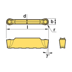 Kép 2/2 - KRMN 400-C PC5300 váltólapka