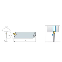 Kép 2/2 - SPB 226-S leszúró penge kulccsal