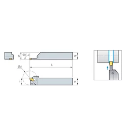 Kép 2/2 - SPH 325R-S leszúró kés kulccsal