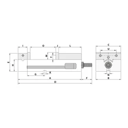 Kép 2/2 - AMC-60G/HV Mechanikus precíziós gépsatu