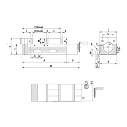 Imagine 2/2 - AMP-300G/HV Pneu- hidraulikus precíziós gépsatu