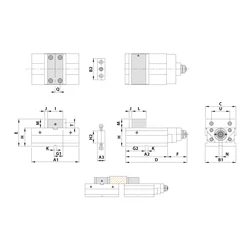 Kép 2/2 - AOM-200/HV Moduláris gépsatu 3 részes