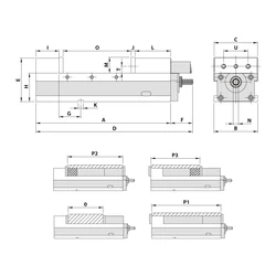 Kép 2/2 - AVC-200G/HV Mechanikus precíziós gépsatu