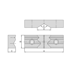 Kép 2/2 - Prizmás pofa HP503R