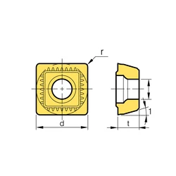 Kép 2/2 - SPMT 110408 KC marólapka