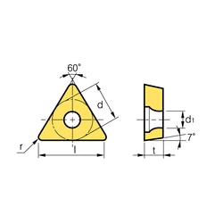 Kép 2/2 - TWX 22R KC PC3700 marólapka