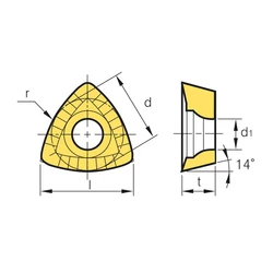 Kép 2/2 - ZDMT 13T3R16 PC3535 marólapka