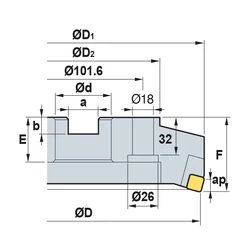 Imagine 2/4 - EPNM 4250R feltűzhető síkmaró